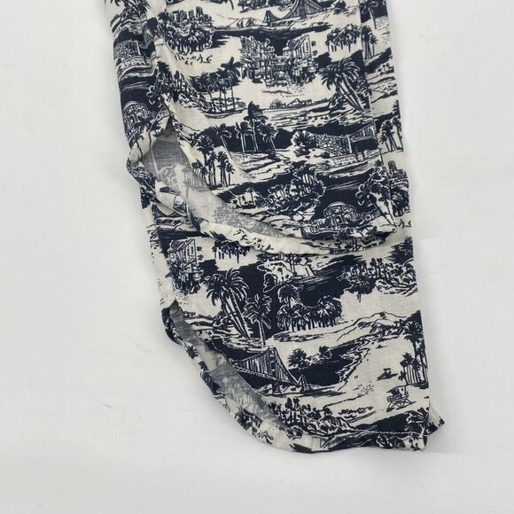 Marine Layer San Francisco toile print Allison Pants XS - Picture 6 of 10